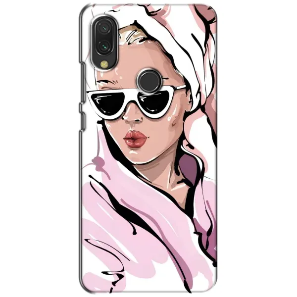 Чехол с рисунком «Девушка в халате» для Xiaomi Redmi 7 Чехол с рисунком «Девушка в халате» для Xiaomi Redmi 7