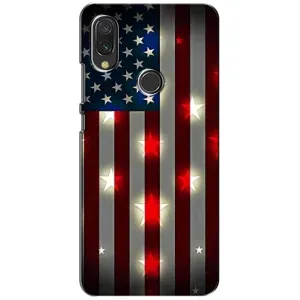 Чохол Прапор USA для Xiaomi Redmi 7 (Прапор США 2)