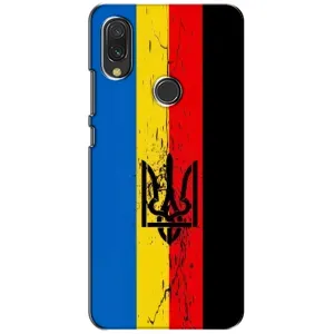 Чехлы УПА (Красно-Чёрный) на Xiaomi Redmi 7 (Флаг УПА)