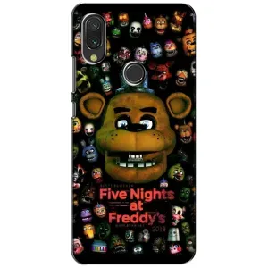 Чехлы Пять ночей с Фредди для Редми 7 (Freddy)