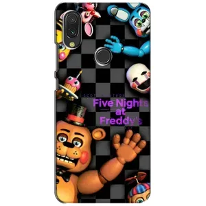 Чехлы Пять ночей с Фредди для Редми 7 (Freddy's)