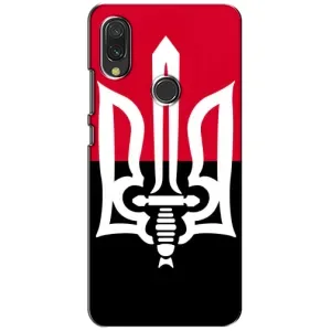 Чехлы УПА (Красно-Чёрный) на Xiaomi Redmi 7 (Герб Украины)