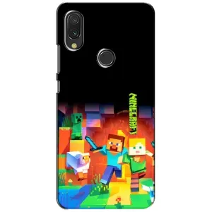 Чохли для Xiaomi Redmi 7 (Персонажі МайнКрафт) (Герой Майнкрафт)