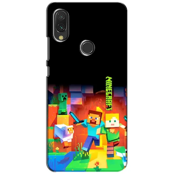 Чехол с рисунком «Герой Майнкрафт» для Xiaomi Redmi 7 Чехол с рисунком «Герой Майнкрафт» для Xiaomi Redmi 7