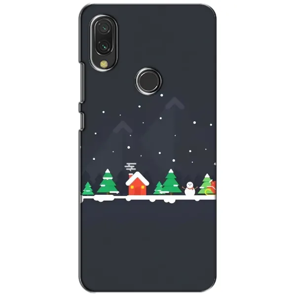 Чехол с рисунком «Город зимний» для Xiaomi Redmi 7 Чехол с рисунком «Город зимний» для Xiaomi Redmi 7