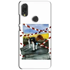 Чехол с принтом Собаки Патрон для Xiaomi Redmi 7 (Храбрый Патрон)