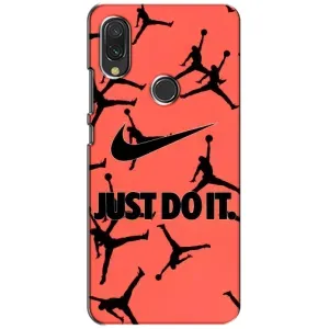 Силиконовый Чехол Nike Air Jordan на Редми 7 (Just Do It)