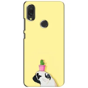 Бампер для Xiaomi Redmi 7 з картинкою "Песики" (Кактус на голові)