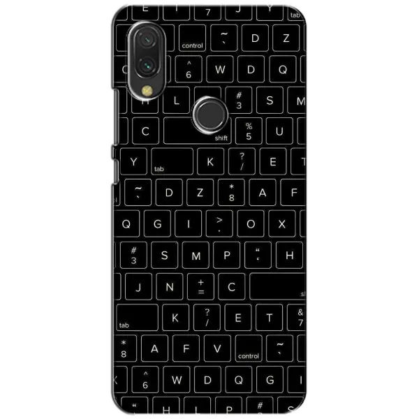 Чехол с рисунком «Клавиатура» для Xiaomi Redmi 7 Чехол с рисунком «Клавиатура» для Xiaomi Redmi 7