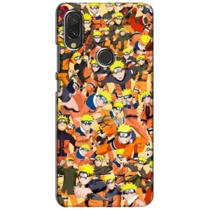 Чехлы с принтом Наруто на Xiaomi Redmi 7 (Коллаж Наруто)