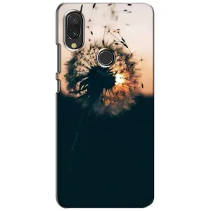 Силиконовый Чехол с одуванчиками на Xiaomi Redmi 7 (Красивый одуванчик)