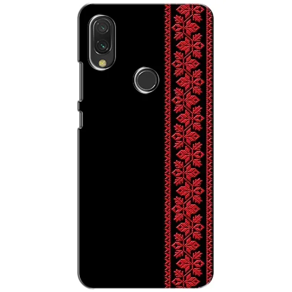 Чехол с рисунком «Красная Вышиванка» для Xiaomi Redmi 7 Чехол с рисунком «Красная Вышиванка» для Xiaomi Redmi 7
