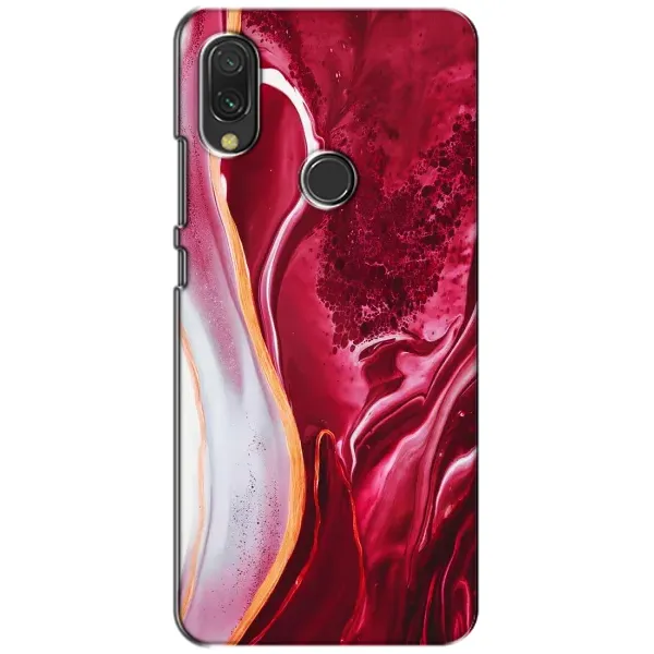 Чехол с рисунком «Красный мрамор» для Xiaomi Redmi 7 Чехол с рисунком «Красный мрамор» для Xiaomi Redmi 7
