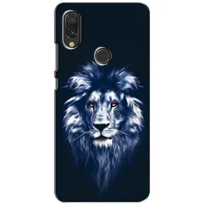 Чохол з картинкою на Xiaomi Redmi 7 (Лев – синій)
