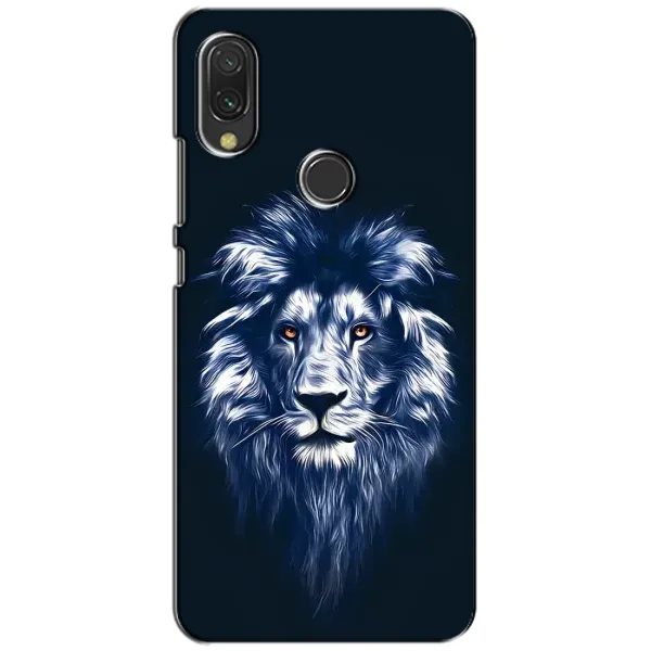 Чехол с рисунком «Лев - синий» для Xiaomi Redmi 7 Чехол с рисунком «Лев - синий» для Xiaomi Redmi 7