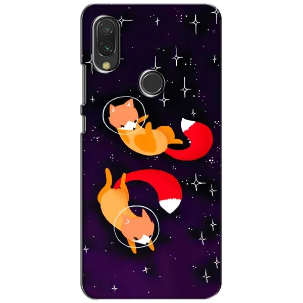 Чехол с рисунком «Лисы» для Xiaomi Redmi 7 Чехол с рисунком «Лисы» для Xiaomi Redmi 7