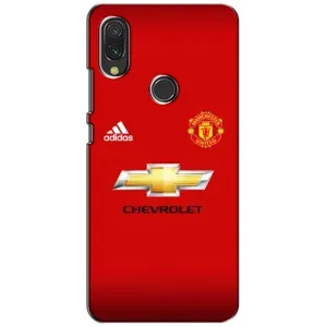 Силиконовые Чехлы принт Футбол на Xiaomi Redmi 7 (Man United)
