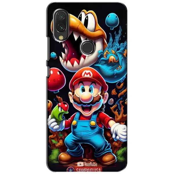 Чехол с рисунком «Марио» для Xiaomi Redmi 7 Чехол с рисунком «Марио» для Xiaomi Redmi 7