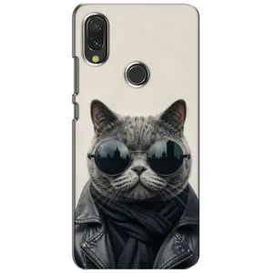 Чохол на тематику: Коти для Xiaomi Redmi 7 (Модний кіт)