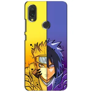 Купить Чехлы на телефон с принтом Anime для Xiaomi Redmi 7 (Naruto Vs Sasuke)