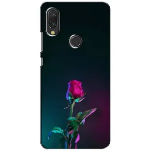 Чехлы с принтом Розочки для Xiaomi Redmi 7 (Ночная роза)