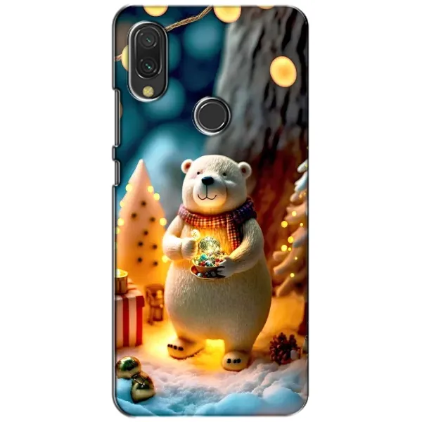 Чехол с рисунком «Новогодний ведмеженок» для Xiaomi Redmi 7 Чехол с рисунком «Новогодний ведмеженок» для Xiaomi Redmi 7