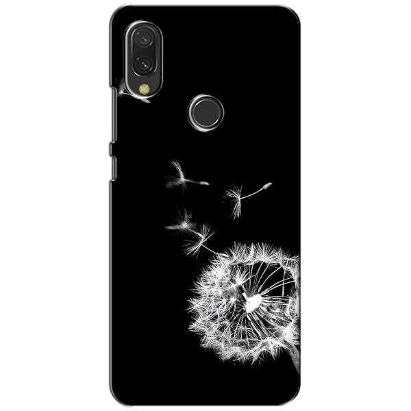 Чехол с рисунком «Одуванчик на чёрном» для Xiaomi Redmi 7 Чехол с рисунком «Одуванчик на чёрном» для Xiaomi Redmi 7