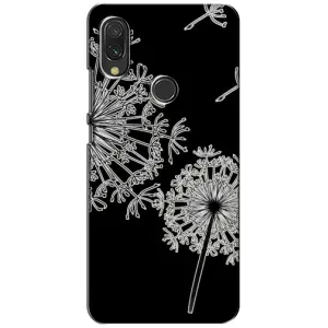 Силиконовый Чехол с одуванчиками на Xiaomi Redmi 7 (Одуванчики)