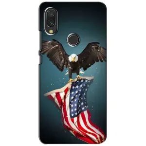 Чохол Прапор USA для Xiaomi Redmi 7 (Орел і прапор)