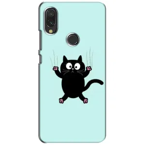 Силіконовий чохол з котиком для Xiaomi Redmi 7 (Падаючий кіт)