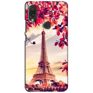 Чехол с Эйфелевой башней на Xiaomi Redmi 7 (Paris photo)