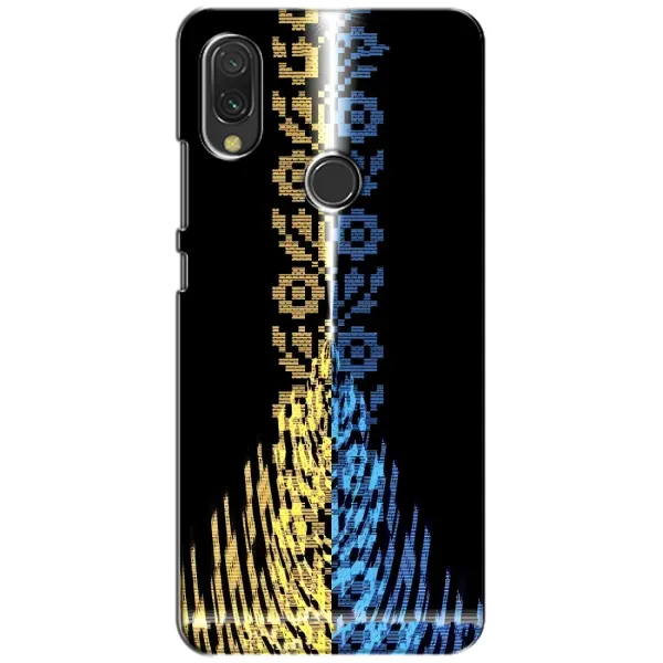 Чехол с рисунком «Патриотическая вышиванка» для Xiaomi Redmi 7 Чехол с рисунком «Патриотическая вышиванка» для Xiaomi Redmi 7