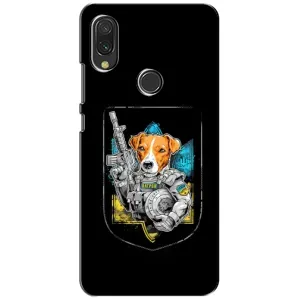Чехол с принтом для Xiaomi Redmi 7 (Патрон Воин)