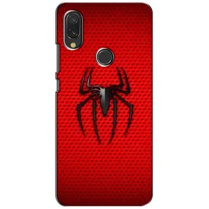 Чехол Супергерой Человека Паука на Xiaomi Redmi 7 (Паук марвел)