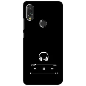Чохол з картинками на чорному фоні для Xiaomi Redmi 7 (Плеєр)