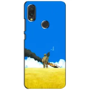 Чехлы на военную тематику для Xiaomi Redmi 7 (Попадание)