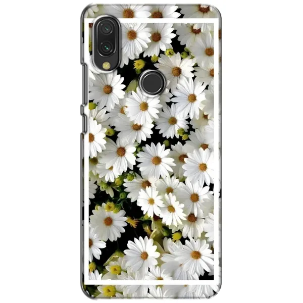 Чехол с рисунком «Рамка в ромашках» для Xiaomi Redmi 7
