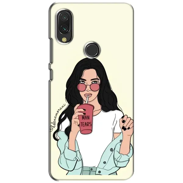 Чехол с рисунком «С напитком» для Xiaomi Redmi 7