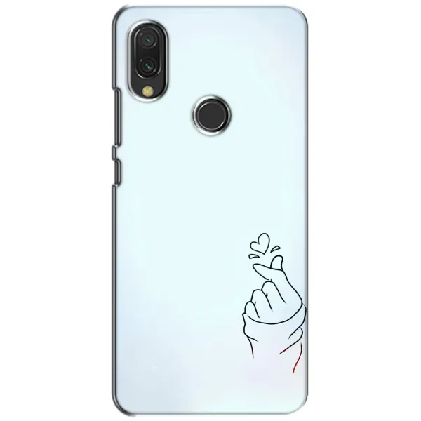 Чохол з малюнком «Сердечко на блакитному» для Xiaomi Redmi 7 Чохол з малюнком «Сердечко на блакитному» для Xiaomi Redmi 7