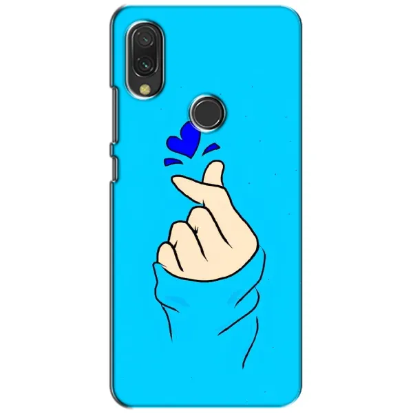 Чохол з малюнком «Сердечко на синоьому» для Xiaomi Redmi 7 Чохол з малюнком «Сердечко на синоьому» для Xiaomi Redmi 7