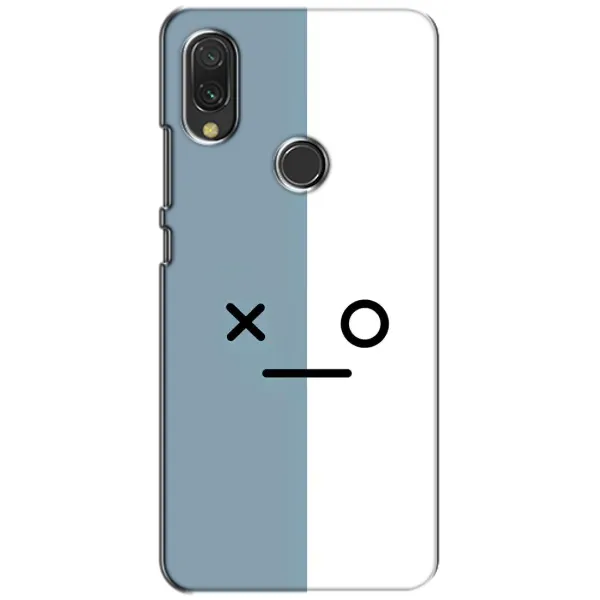 Чехол с рисунком «Серо-белый» для Xiaomi Redmi 7 Чехол с рисунком «Серо-белый» для Xiaomi Redmi 7