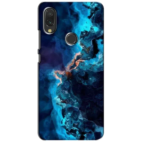 Чехол с рисунком «Синий мрамор» для Xiaomi Redmi 7 Чехол с рисунком «Синий мрамор» для Xiaomi Redmi 7