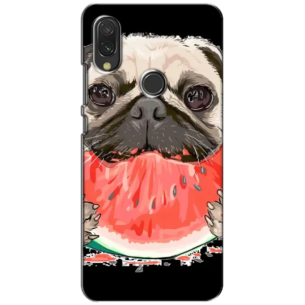 Чехол с рисунком «Смешной Мопс» для Xiaomi Redmi 7 Чехол с рисунком «Смешной Мопс» для Xiaomi Redmi 7