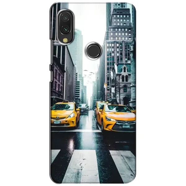 Чехол с рисунком «Такси» для Xiaomi Redmi 7 Чехол с рисунком «Такси» для Xiaomi Redmi 7
