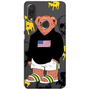 Чехлы Мишка Тедди для Редми 7 (Teddy USA)
