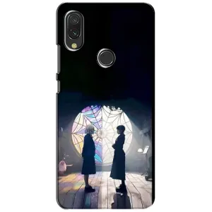 Чехлы с принтом Уэнсдей на Xiaomi Redmi 7 (Уэнсдей и Энди)