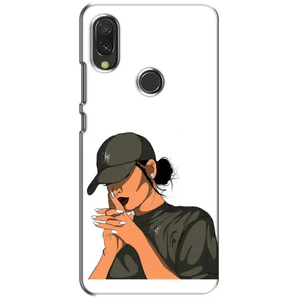 Чехол с рисунком «В зеленом» для Xiaomi Redmi 7