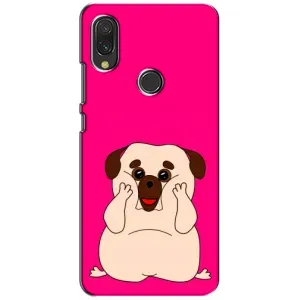 Чохол (ТПУ) Милі песики для Xiaomi Redmi 7 (Веселий Мопсік)