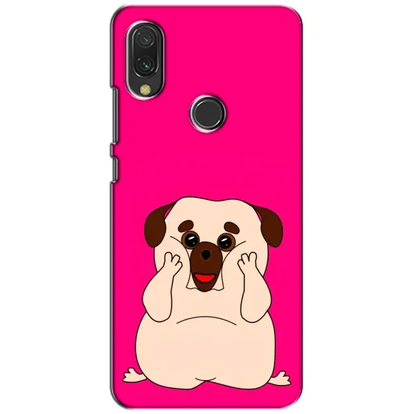 Чехол с рисунком «Веселый Мопсик» для Xiaomi Redmi 7 Чехол с рисунком «Веселый Мопсик» для Xiaomi Redmi 7