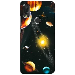 Чохол (ТПУ) з планетами на Xiaomi Redmi 7 (Вид з космосу)